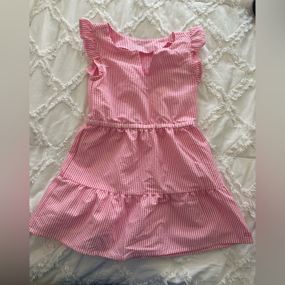 Pink Striped Dress